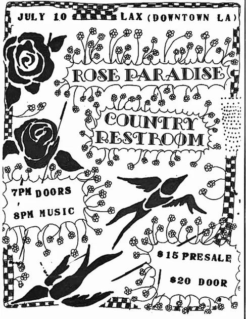 Rose Paradise w/ Country Restroom